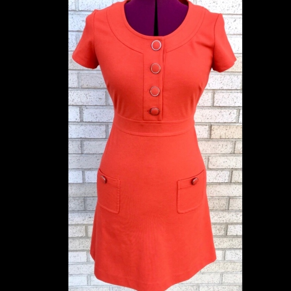 Orange Banana Republic Dress
